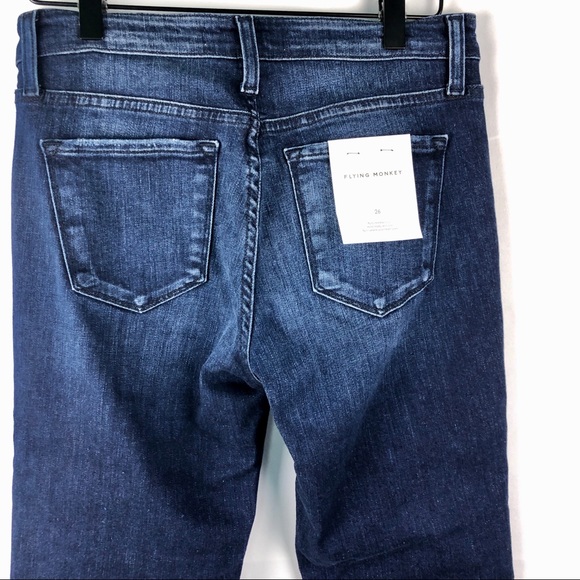 Flying Monkey Ankle Flare Jeans - Picture 5 of 6